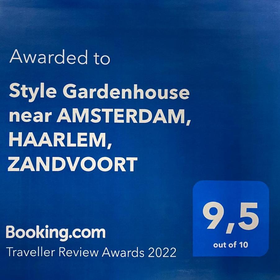 Style Gardenhouse Zwanenburg Near Amsterdam, Haarlem, Zandvoort Exteriör bild