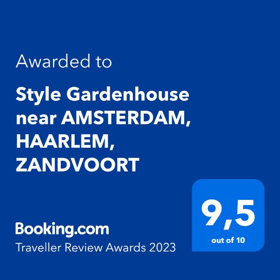 Style Gardenhouse Zwanenburg Near Amsterdam, Haarlem, Zandvoort Exteriör bild